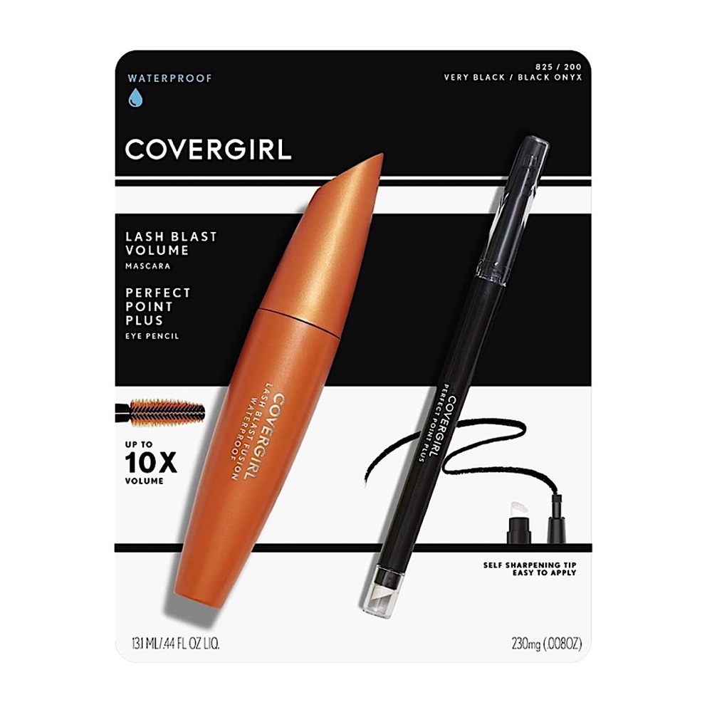 Covergirl Lash Blast Volume Waterproof Mascara Perfect Point Plus Eyeliner